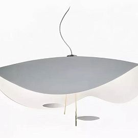 LS28 LEDERAM white/satin/white// подвесной LED 2х17  х  LS28