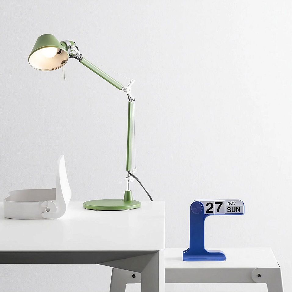 AS01180058 TOLOMEO micro Green/Green// настольный E14 LED 1х6  х   