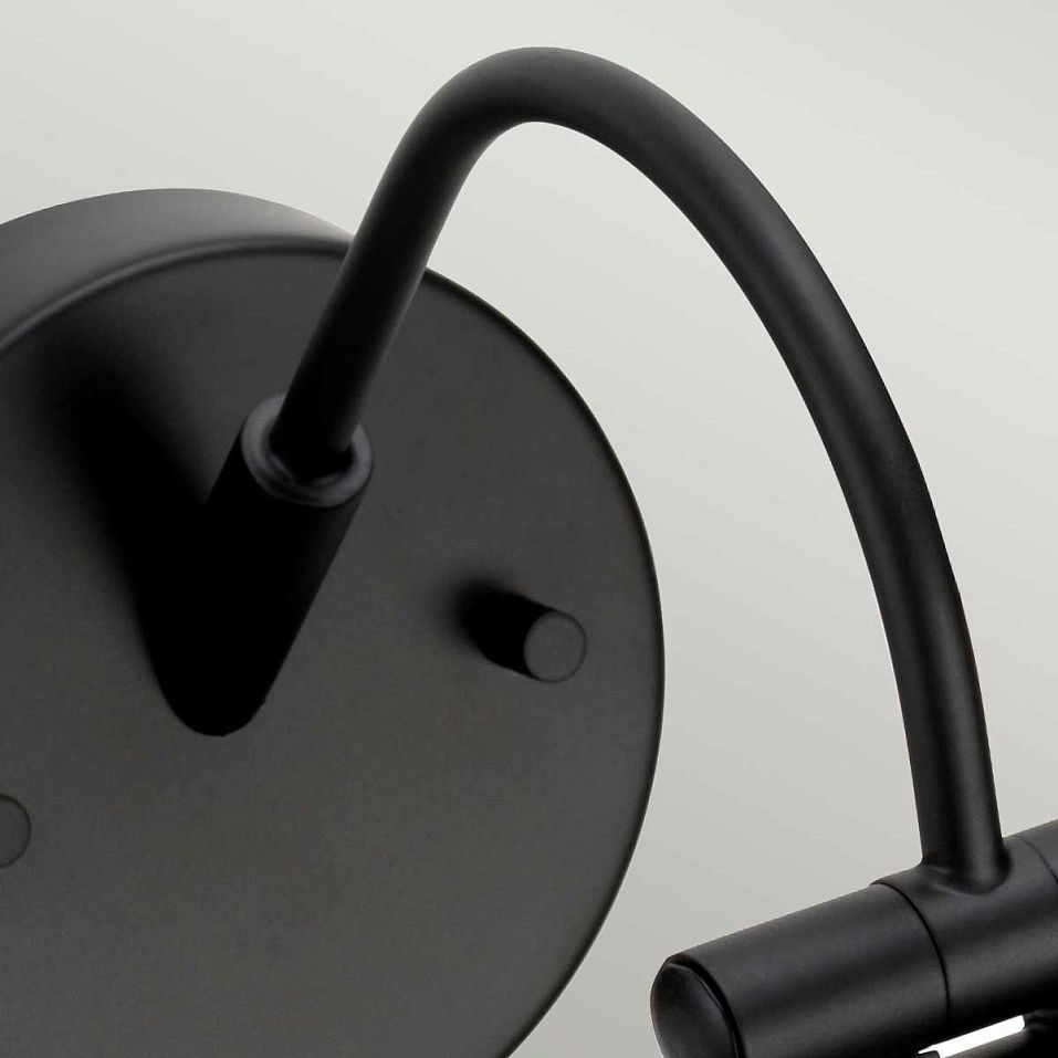ALTON-PL-S-BLK ALTON matt black///белый подсветка для картин LED 1х6.6  х   