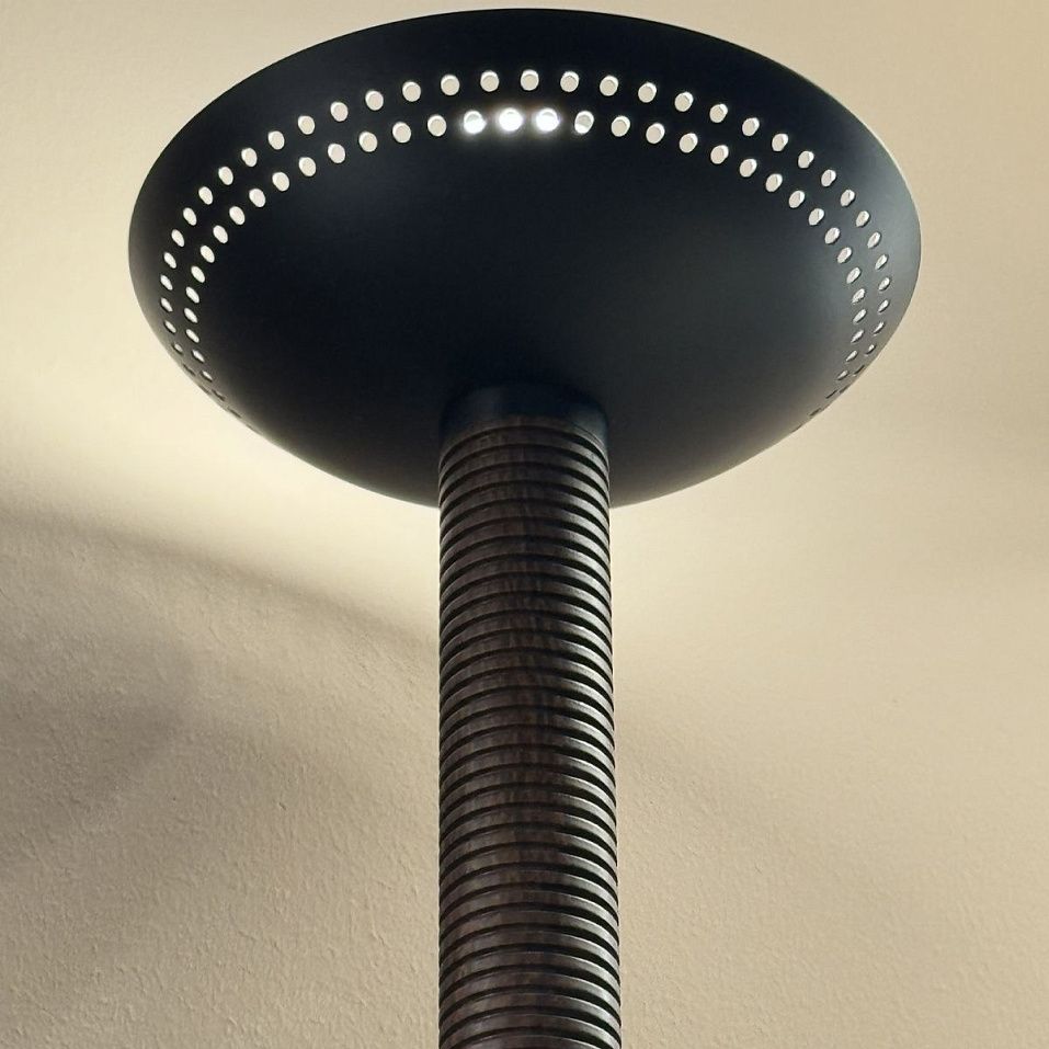 ALM-ARDEN-LED-1WB-MB ARDEN Matte Black, Walnut Wood Veneer/Matte Black//opal настенный  1х6.5  х   