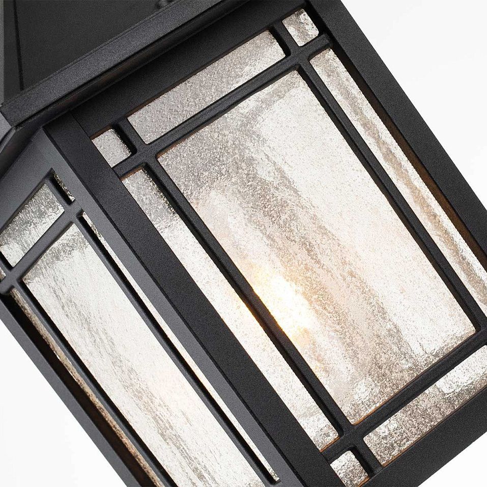 QZ-CEDAR-POINT8-M-BK CEDAR POINT Black/Clear Seeded// подвесной E27 1х60  х   