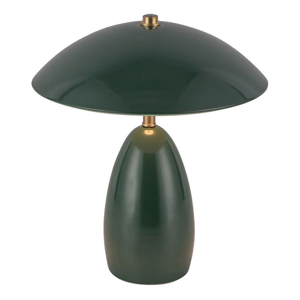 ALM-POPPY-TL-S-PG-LV POPPY Pine Green/Brass/Pine Green//matt настольный  1х3  х   