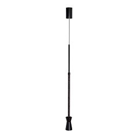 ACAM.004250_01 G+T Matt black silk frame/dark brown//matt подвесной LED 1х3  х  ACAM.004250_01
