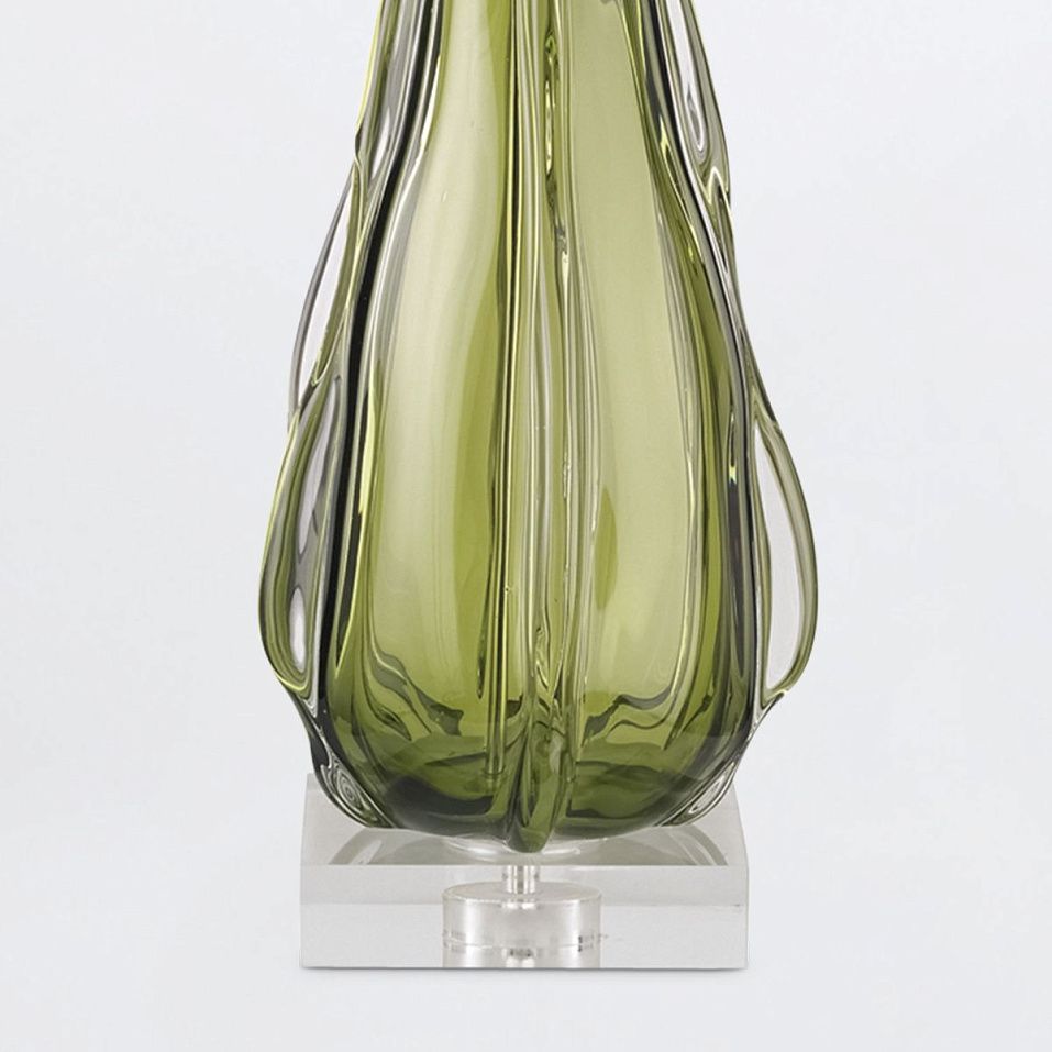 QNC-ZEPHYR-TL ZEPHYR Green/white// настольный E27 1х100  х   