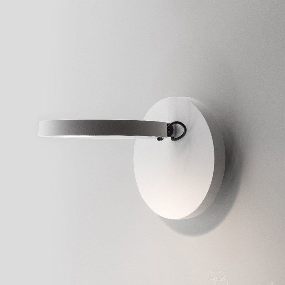 1730020A DEMETRA white/white//clear настенный LED 1х9  х   