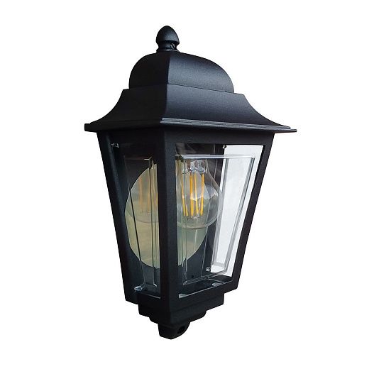 DECO-LANE7-BLACK DECO LANE Black/Clear// настенный E27 1х60  х  DECO-LANE7-BLACK