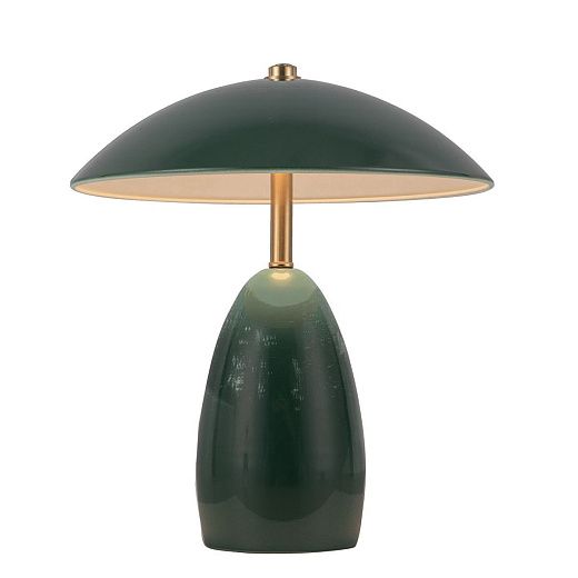 ALM-POPPY-TL-S-PG-LV POPPY Pine Green/Brass/Pine Green//matt настольный  1х3  х  ALM-POPPY-TL-S-PG-LV