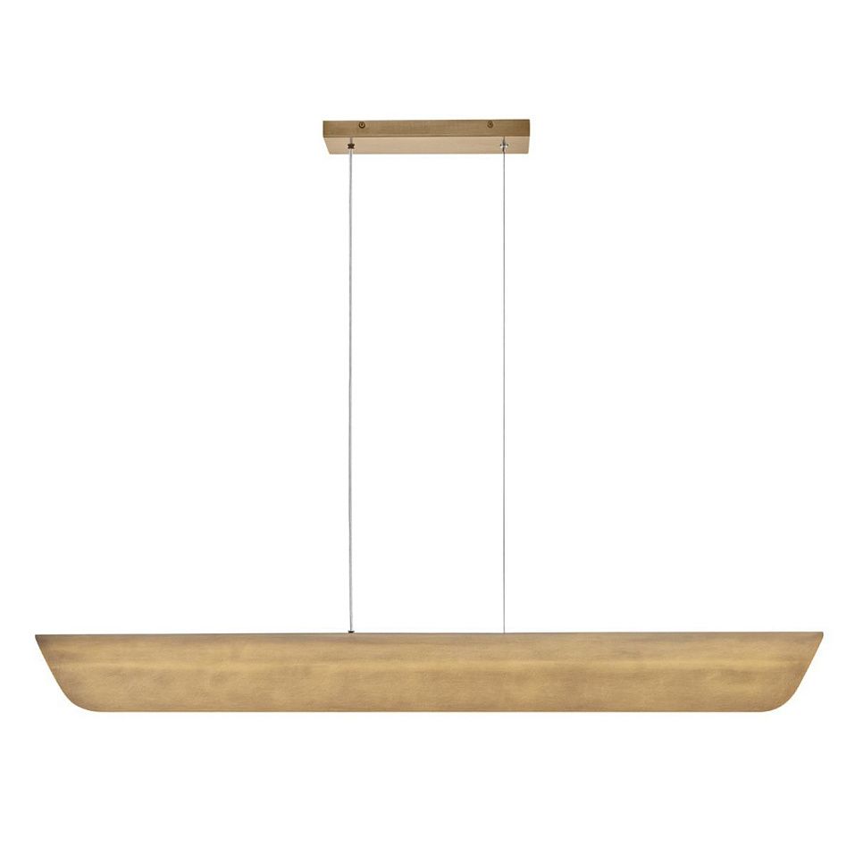 HK-ARCO-LED-LP-117-HB ARCO Heritage Brass///Heavy Ribbed подвесной LED 1х43  х   
