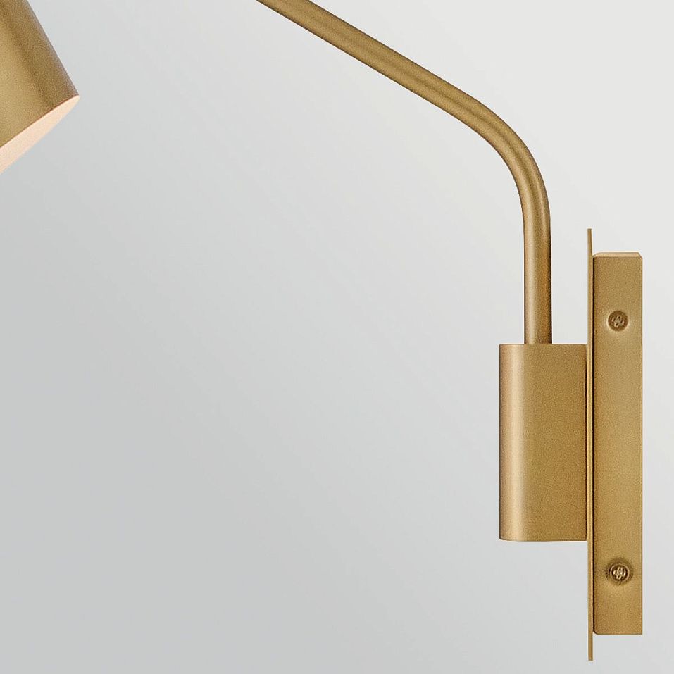 HK-BRAY-1WB-LCB BRAY Lacquered Brass/Lacquered Brass// настенный E27 1х60  х   