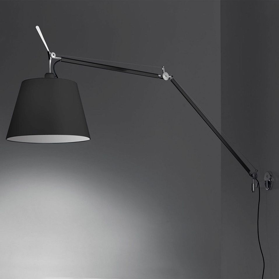 Tolomeo Mega Wall TOLOMEO mega black/black// настенный E27 LED 1х21  х   