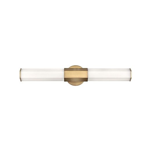 QN-FACET-LED2-HB-BATH FACET Heritage Brass /Opal// настенный LED 2х12  х  QN-FACET-LED2-HB-BATH