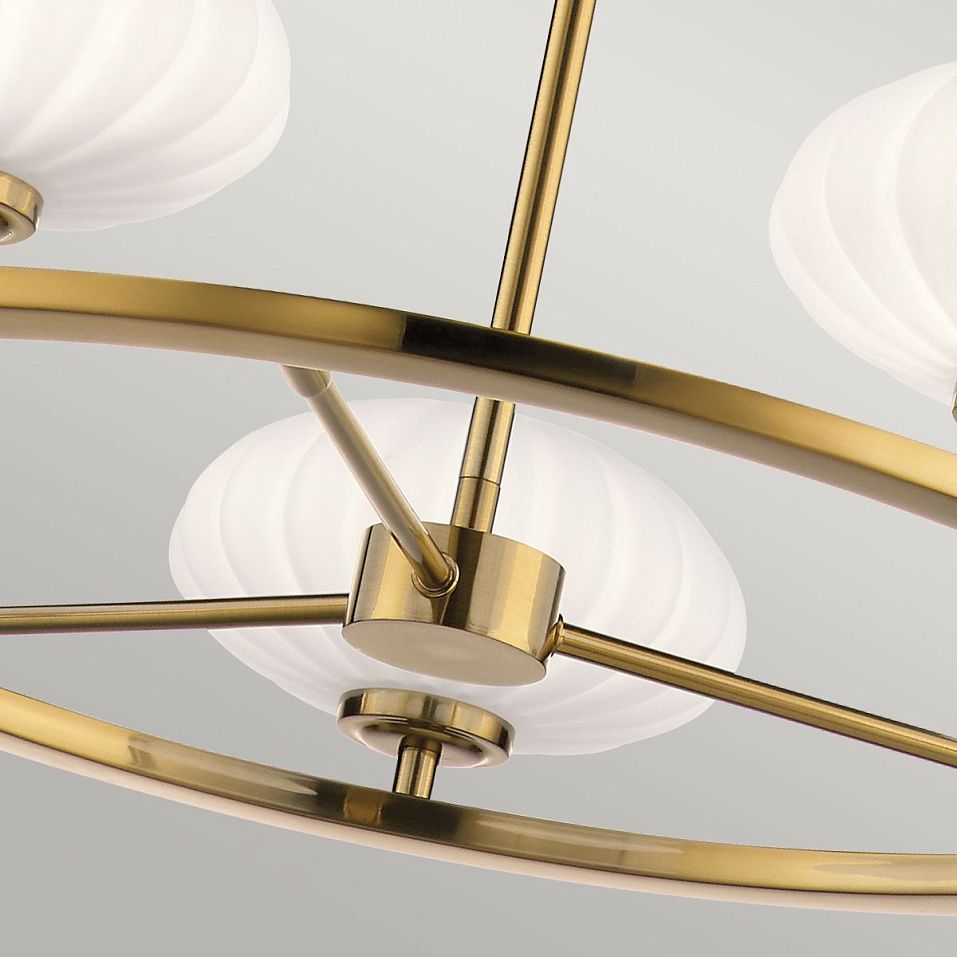QN-PIM5-FXG PIM Fox Gold /Opal white// подвесной G9 LED 5х3  х   