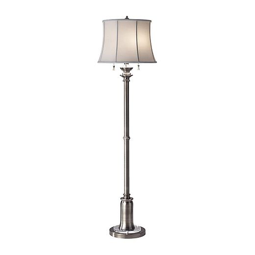FE-STATEROOM-FL-AN STATEROOM  Antique Nickel /White// напольный E27 2х60  х  FE-STATEROOM-FL-AN