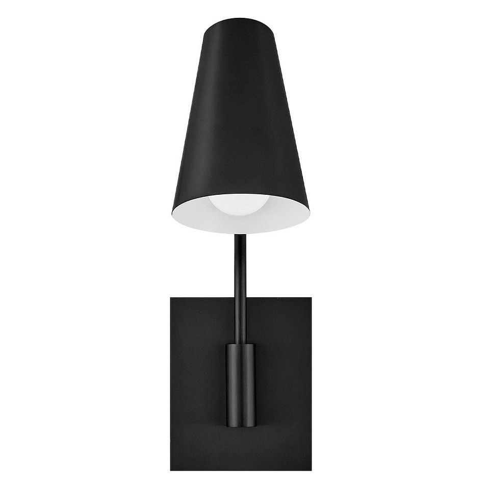 HK-BRAY-1WB-BK BRAY Black/Black// настенный E27 1х60  х   