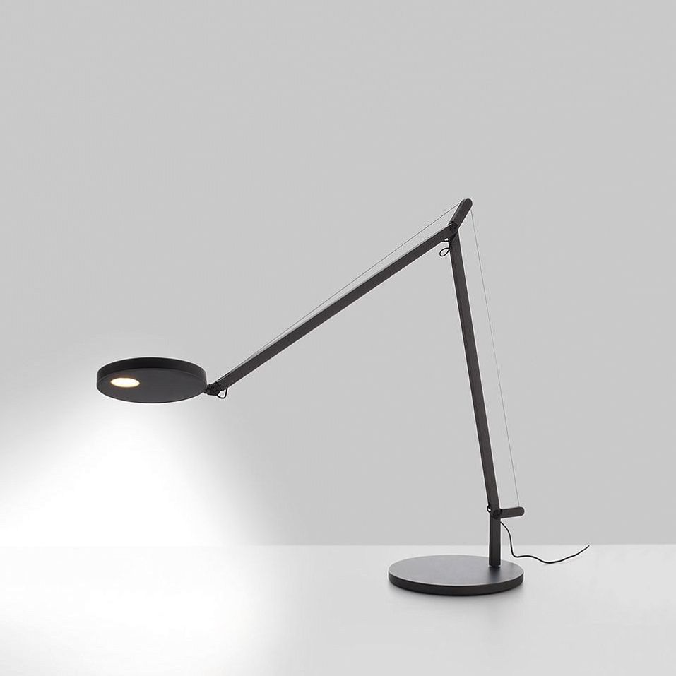 1734010A DEMETRA grey/grey//clear настольный LED 1х8  х   