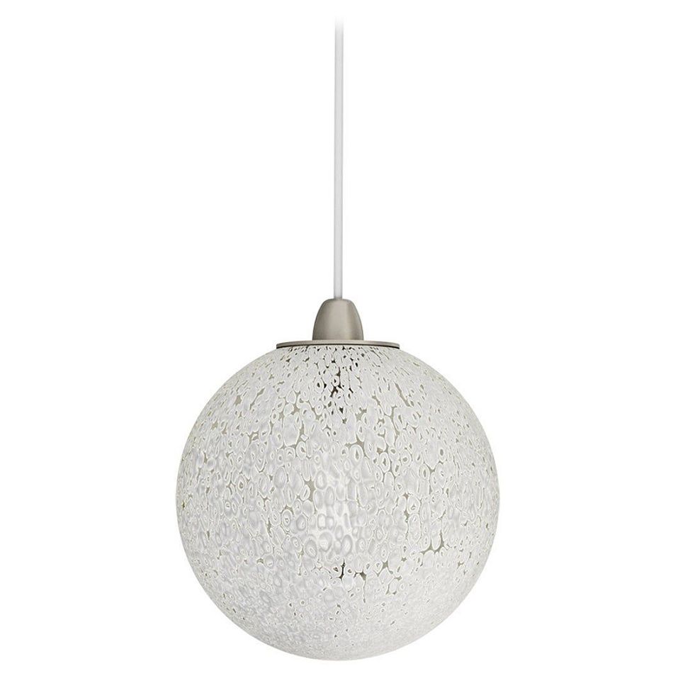 RINA SP16 BC/MU NI RINA nickel satin/white murrina// подвесной G9 1х60  х   
