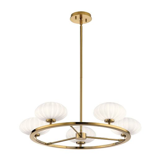 QN-PIM5-FXG PIM Fox Gold /Opal white// подвесной G9 LED 5х3  х  QN-PIM5-FXG