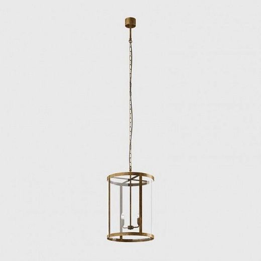 205.35.FF LONDON Antique Iron/Cleer// подвесной E14 2х60  х  205.35.FF