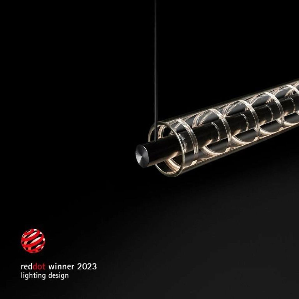 A5272011N LOOP black/clear// подвесной LED 1х37  х   