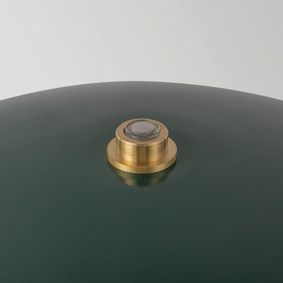 ALM-POPPY-TL-M-PG POPPY Pine Green/Brass/Pine Green //matt настольный  1х11.5  х   