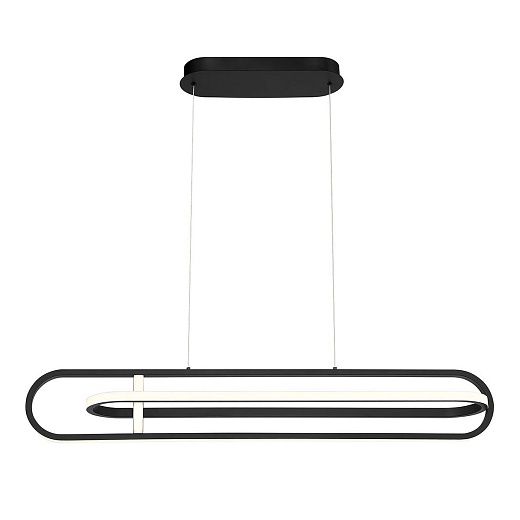 QN-DEMARK-LP-BK DEMARK Matte Black///белый подвесной LED 1х58  х  QN-DEMARK-LP-BK