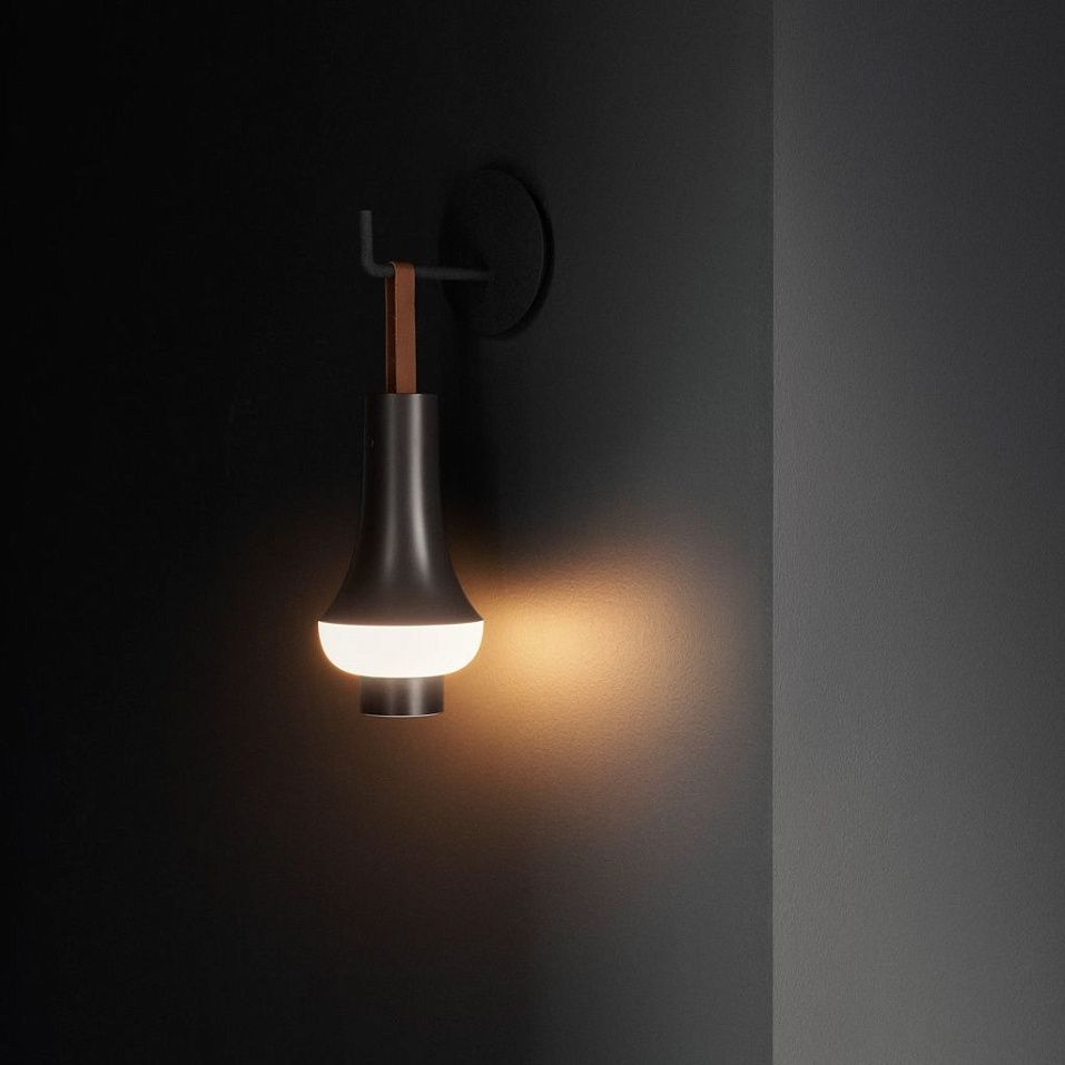 5744171290 TOMOSHI DARK BROWN/WHITE// портативный LED 1х3  х   