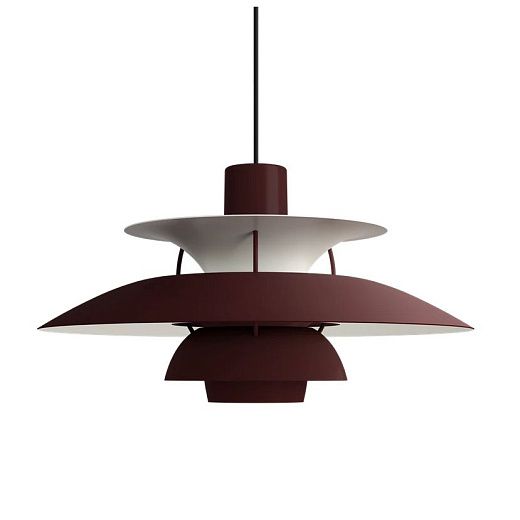 5741115055 PH 5 BURGUNDY/BURGUNDY// подвесной E27 1х60  х  5741115055