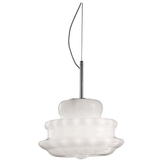 NOVECENTO SP P BC  CR NOVECENTO chrom/white// подвесной E14 1х60  х  NOVECENTO SP P BC  CR