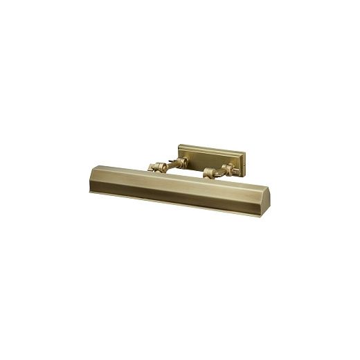 CHAWTON-PLM-AB CHAWTON латунь/// подсветка для картин E14 2х40  х  CHAWTON-PLM-AB