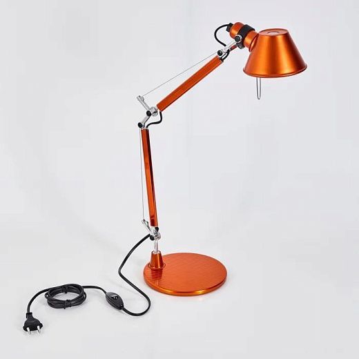 A011860 TOLOMEO micro Metal Orange/Metal Orange// настольный E14 1х60  х  A011860