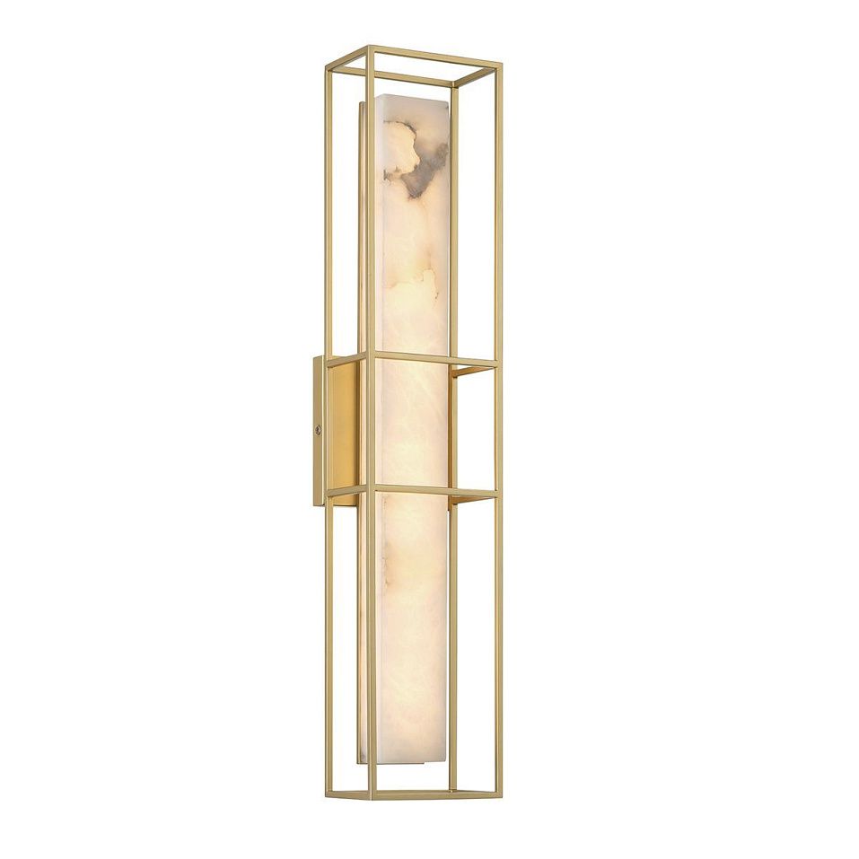 QN-BLAKLEY-L-BG BLAKLEY Brushed Gold/Beige// настенный LED 1х20  х   