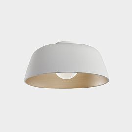 15-8331-14-DL Miso 433mm white/white/gold// потолочный E27 LED 1х15  х  15-8331-14-DL