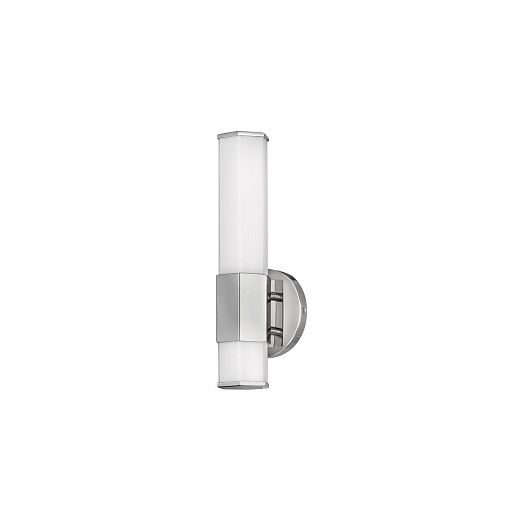 QN-FACET-LED1-PC-BATH FACET Polished Chrome /Opal// настенный LED 1х12  х  QN-FACET-LED1-PC-BATH