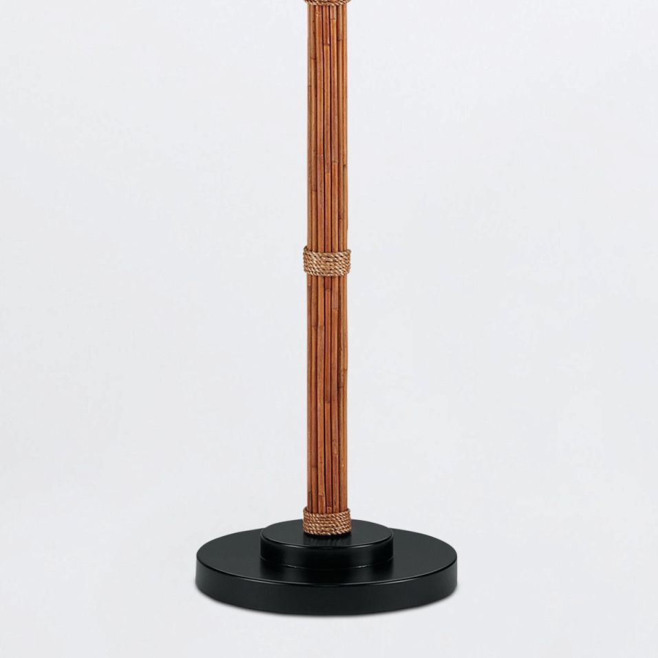 QNC-REED-FL REED Black /Natural/White// напольный E27 1х150  х   