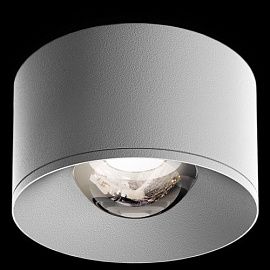 A2511001ZT PUCK aluminium///transparent потолочный LED 1х9,5  х  A2511001ZT