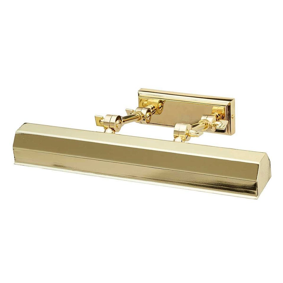 CHAWTON-PLM-PB CHAWTON Polished Brass /Polished Brass // подсветка для картин E14 2х40  х   