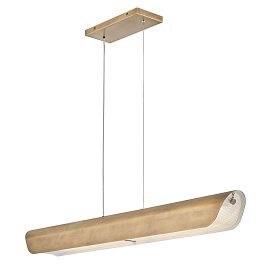 HK-ARCO-LED-LP-117-HB ARCO Heritage Brass///Heavy Ribbed подвесной LED 1х43  х  HK-ARCO-LED-LP-117-HB