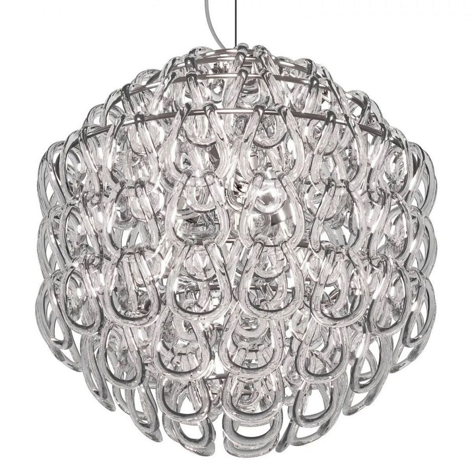 GIOGALI SP50 CR  chrom/clear// подвесной E27 1х150  х   