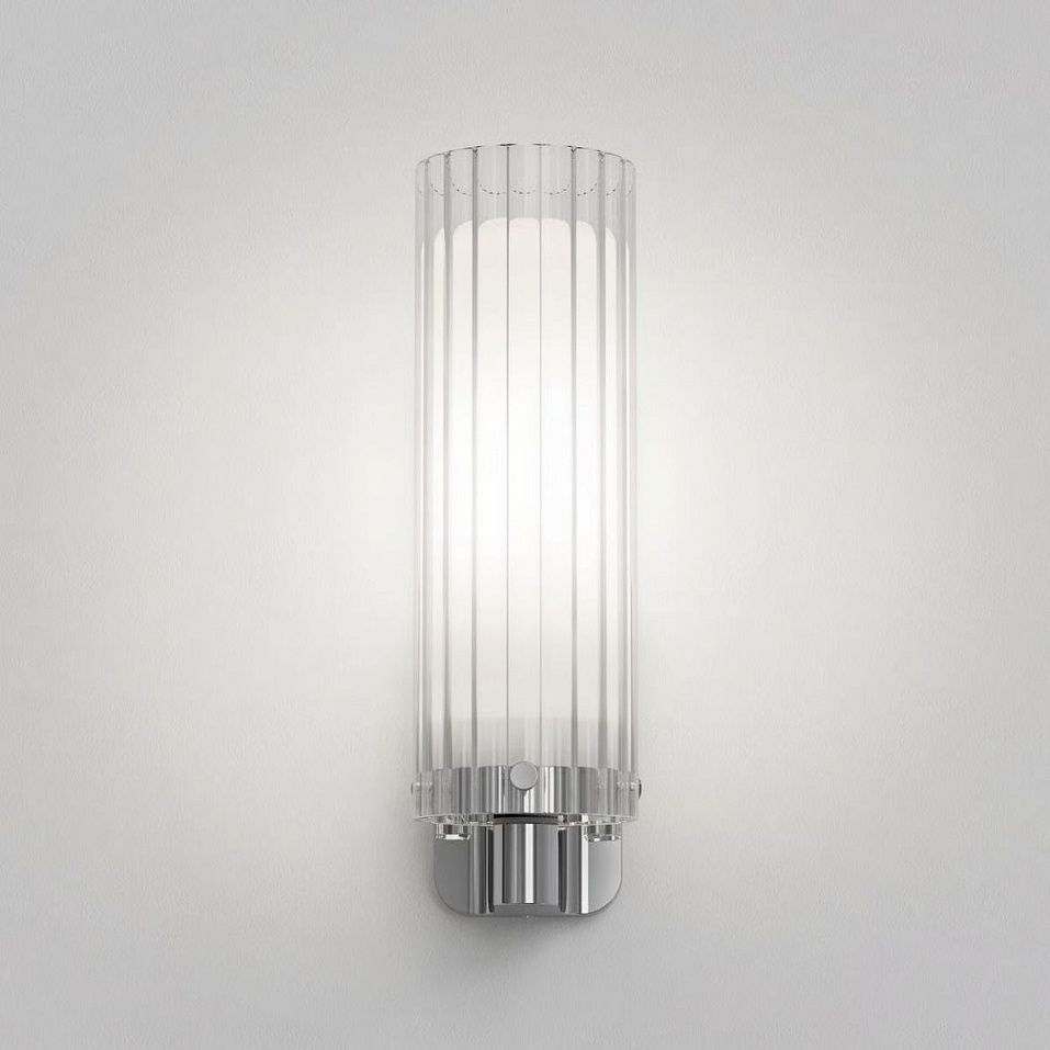 1411001 OTTAVINO Polished Chrome/Clear/matt// настенный E14 LED 1х5  х   