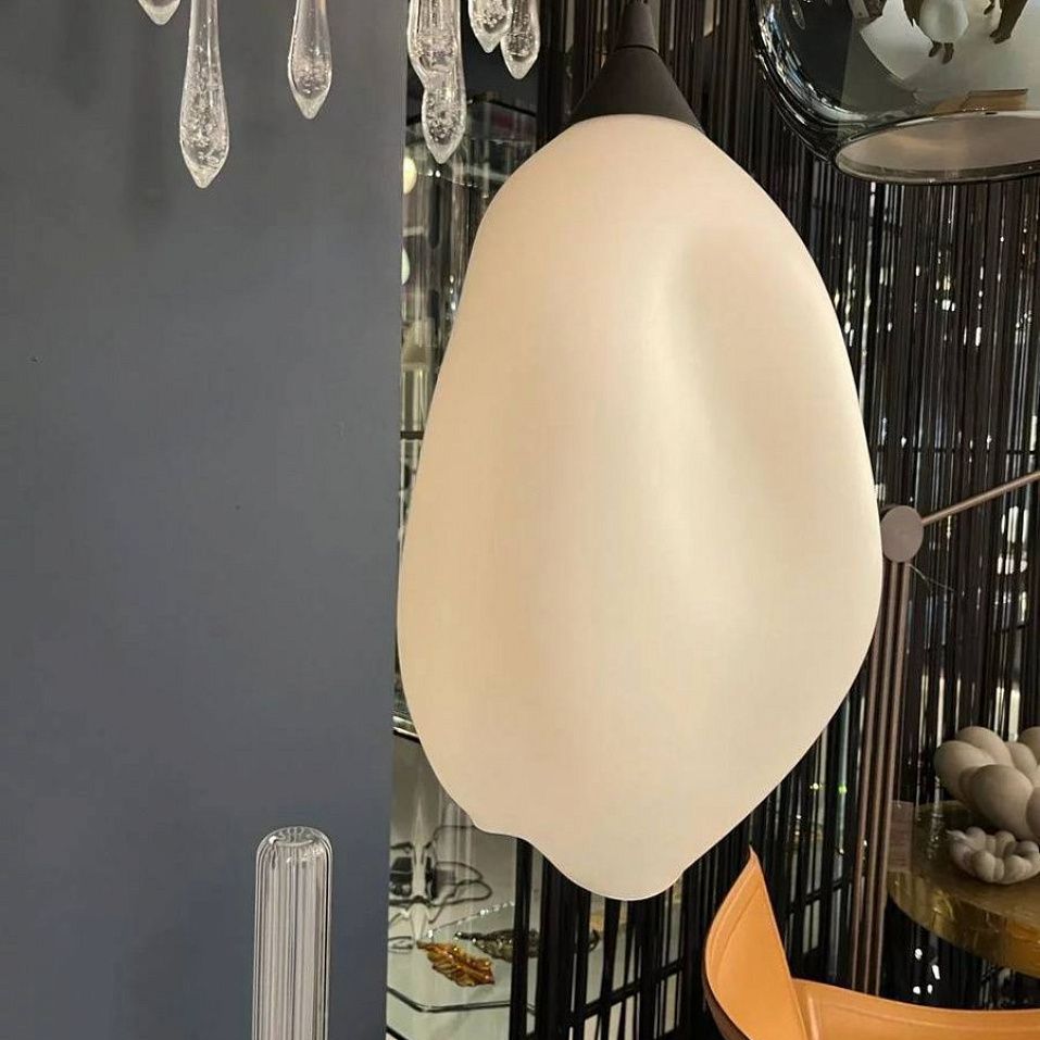 TULIP Moloko Matt TULIP черный матовый/белый// подвесной E27 1х60  х   