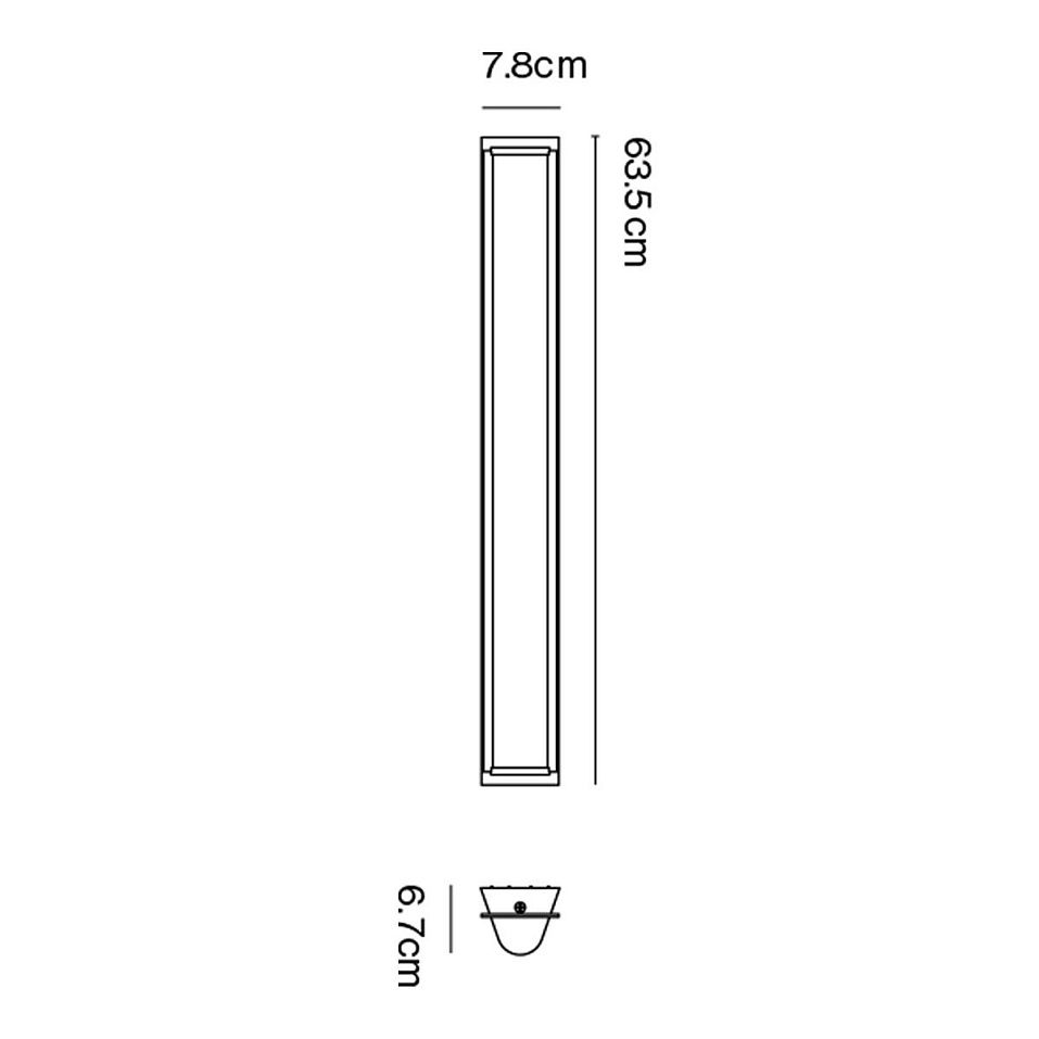 A2005-030 MANHATTAN chrom/satin// настенный LED 1х15,6  х   