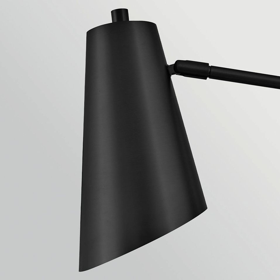 HK-BRAY-1WB-BK BRAY Black/Black// настенный E27 1х60  х   