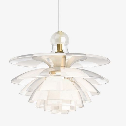 5741104613 PH SEPTIMA brass/clear// подвесной E27 1х28  х  5741104613