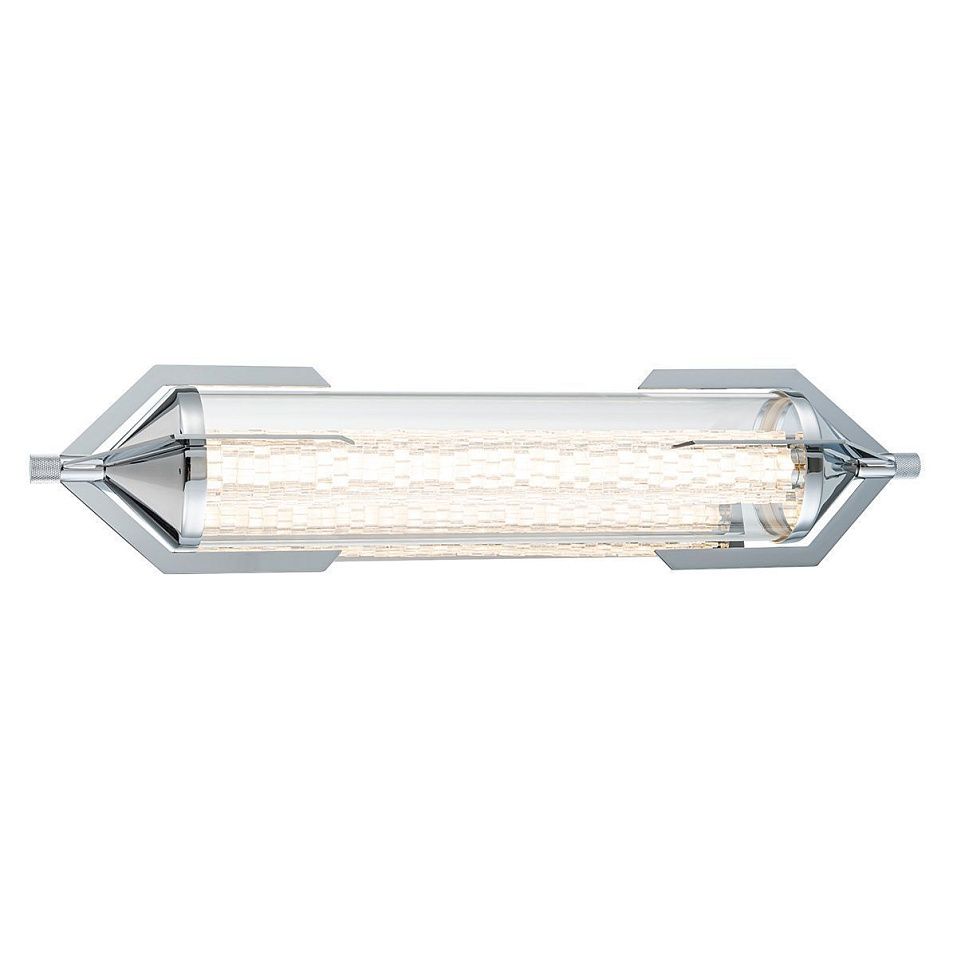 QN-ESPADA-2W-PC ESPADA Polished Chrome/Clear//прозрачный настенный LED 1х23  х   