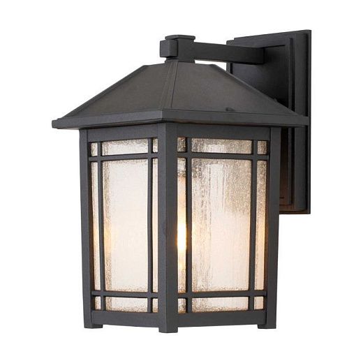 QZ-CEDAR-POINT-M-BK CEDAR POINT Black/Clear// настенный E27 1х60  х  QZ-CEDAR-POINT-M-BK