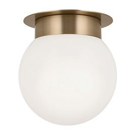 KL-ALBERS-F-G-CPZ ALBERS Champagne Bronze /Shiny Opal// потолочный E27 1х60  х  KL-ALBERS-F-G-CPZ