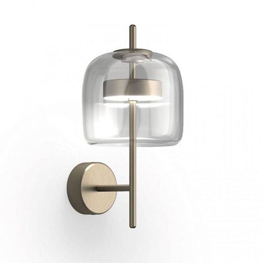JUBE AP S FU/TR OS JUBE matt gold/smoky transparent// настенный LED 3000K 1х8.5  х  JUBE AP S FU/TR OS