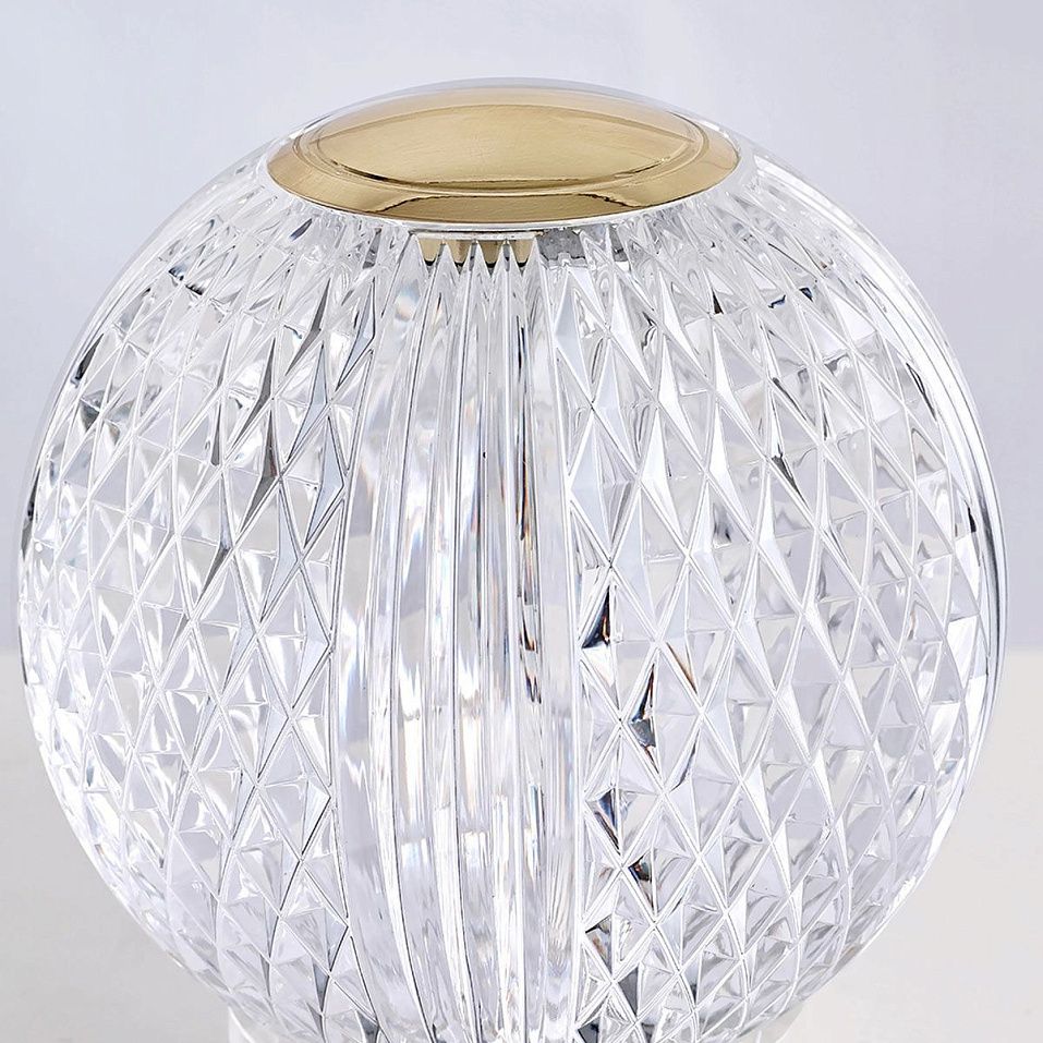 QN-MARNI-TL-S-NBR  MARNI Natural Brass /Clear// портативный LED 1х2  х   