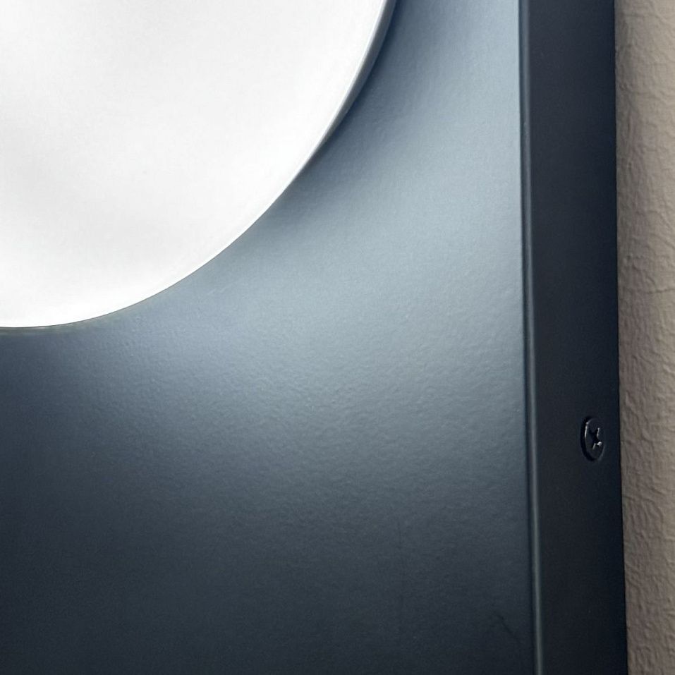 ALM-ARIEL-1WB-MB-OP ARIEL Matte Black /opal white// настенный E27 1х40  х   