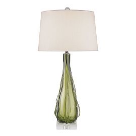 QNC-ZEPHYR-TL ZEPHYR Green/white// настольный E27 1х100  х  QNC-ZEPHYR-TL